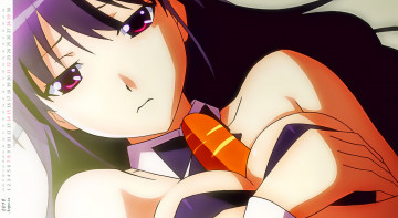 Картинка календари аниме лицо девушка взгляд морковь