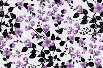 Картинка векторная+графика цветы+ flowers цветы фон узор бутоны background pattern floral