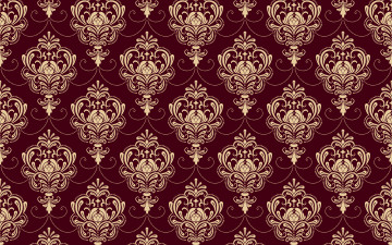 Картинка векторная+графика -графика+ graphics фон орнамент style винтаж бордовый ornament seamless victorian
