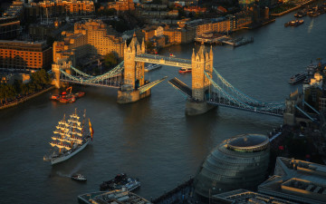 Картинка tower+bridge города лондон+ великобритания tower bridge