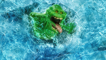Картинка кино+фильмы ghostbusters +frozen+empire slimer frozen empire