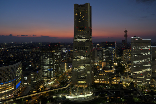 Обои картинки фото landmark tower, города, йокогама , япония, landmark, tower