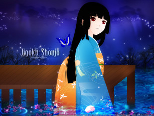 обоя аниме, jigoku, shoujo