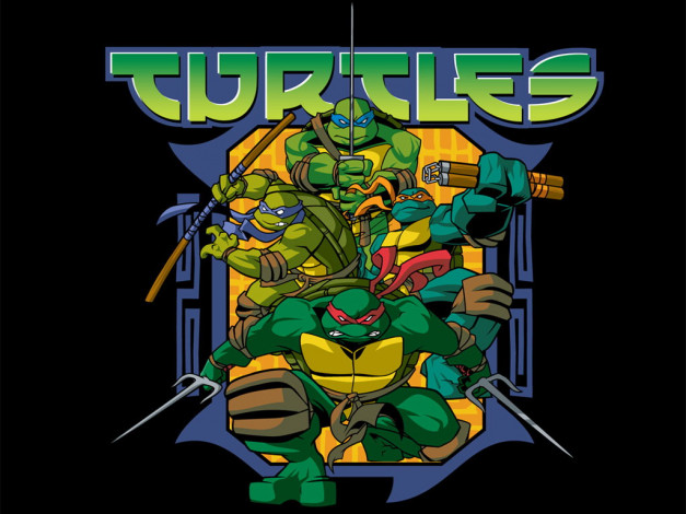 Обои картинки фото мультфильмы, tmnt