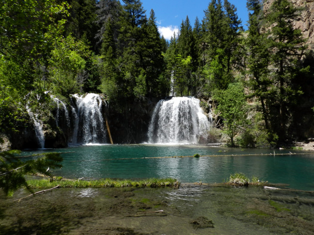 Обои картинки фото природа, водопады, colorado, usa, national, park
