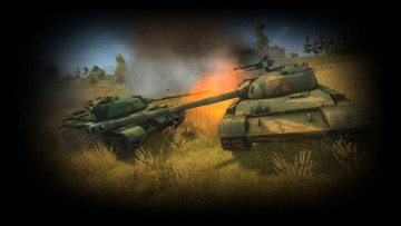 Картинка world of tanks видео игры мир танков взрывы танки поле бой