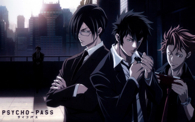 Обои картинки фото аниме, psycho, pass, psycho-pass