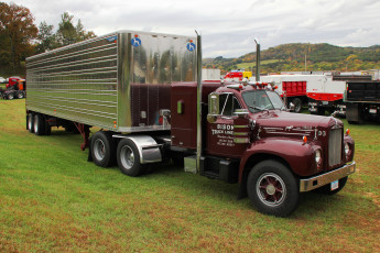 Картинка 1963+mack+truck+model+b-61 автомобили mack сша грузовики trucks inc тяжелые