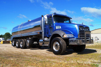 Картинка mack+milk+truck автомобили mack trucks inc тяжелые грузовики сша