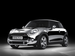 обоя автомобили, mini, concept, deluxe, line, exterior, s, chrome, cooper, темный, 2015г, f56