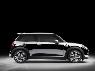 обоя автомобили, mini, line, exterior, deluxe, concept, f56, 2015г, темный, s, chrome, cooper