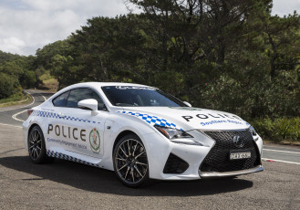 Картинка автомобили полиция au-spec police rc f lexus 2016г