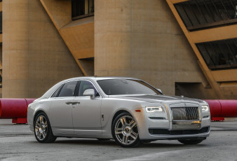 обоя автомобили, rolls-royce, 2015г, ghost, us-spec