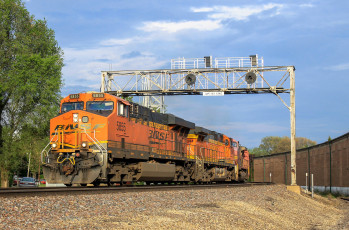 Картинка техника поезда состав локомотив рельсы