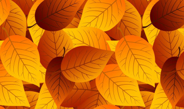 обоя векторная графика, природа , nature, листья, осень, фон