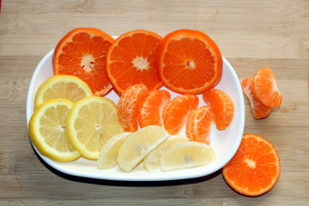 обоя еда, цитрусы, лимон, апельсин, мандарин