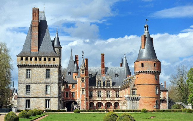 Обои картинки фото chateau de maintenon, france, города, замки франции, chateau, de, maintenon