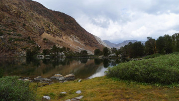 обоя chocolate lake, eastern sierra, california1, природа, реки, озера, chocolate, lake, eastern, sierra