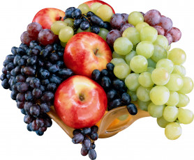 Картинка еда фрукты ягоды виноград