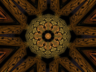 Картинка 3д графика fractal фракталы узор фон рисунок
