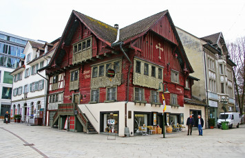 Картинка города здания дома австрия форарльберг дорнбирн