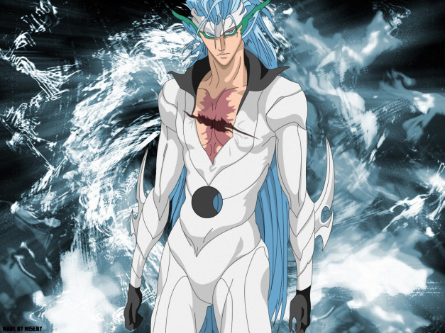 Обои картинки фото аниме, bleach, grimmjow