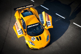 Картинка 2011 mclaren mp4 12c gt3 автомобили