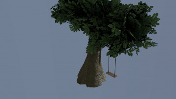 Картинка 3д графика nature landscape природа дерево