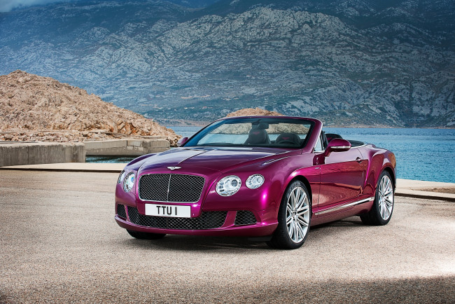 Обои картинки фото 2013, bentley, continental, gt, speed, convertible, автомобили