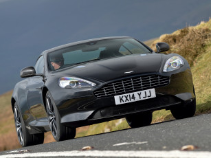 Картинка автомобили aston+martin uk-spec aston martin темный 2014 carbon black db9