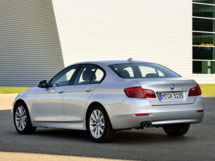 обоя автомобили, bmw, 518d, 2013г, светлый, f10, sedan