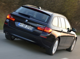 Картинка автомобили bmw 520d 2013г темный f11 touring