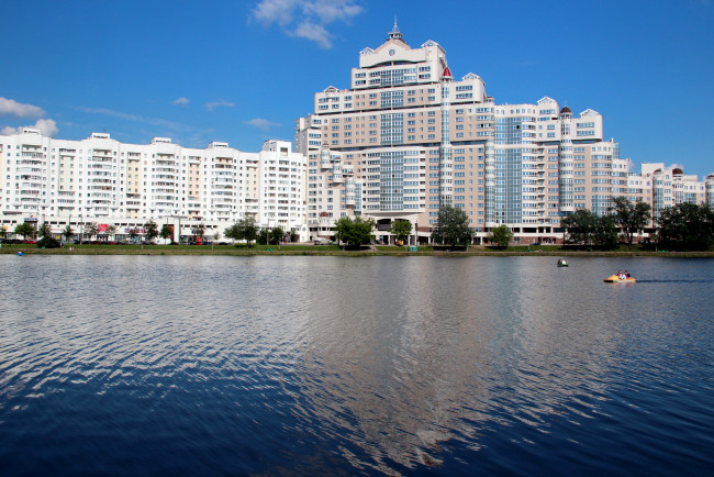 Обои картинки фото города, минск , беларусь, центр