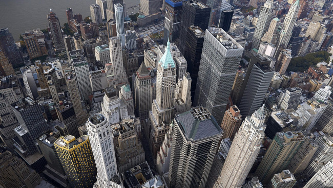 Обои картинки фото города, нью-йорк , сша, небоскребы
