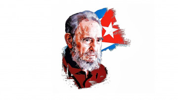Картинка рисованное люди comandante государственный деятель фидель кастро кубинский революционер fidel castro