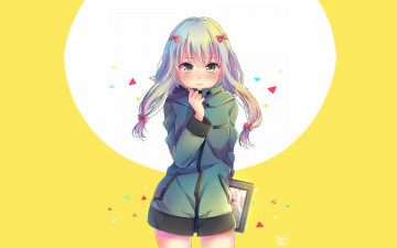 обоя аниме, eromanga-sensei, фон, девушка, взгляд