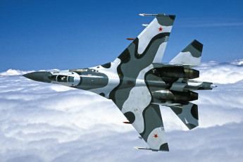 Картинка су-27 авиация боевые+самолёты aircraft flanker-b военная