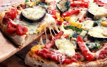 Картинка еда пицца сыр помидоры
