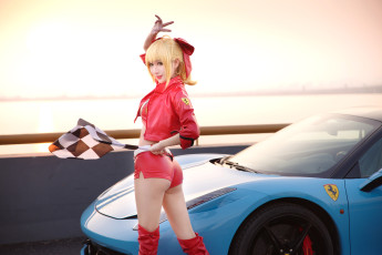 Картинка автомобили -авто+с+девушками косплей cosplay