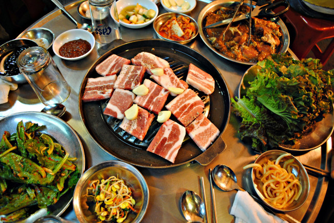 Обои картинки фото еда, разное, корейская, кухня