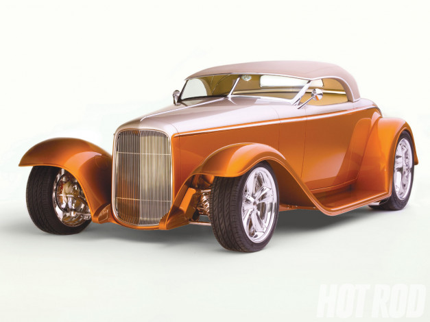 Обои картинки фото 1932, ford, roadster, coupe, автомобили, custom, classic, car