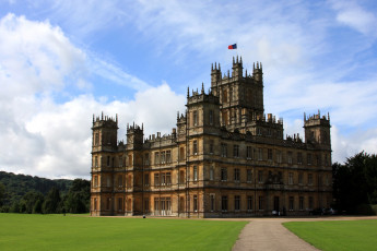 Картинка города дворцы замки крепости англия highclere castle