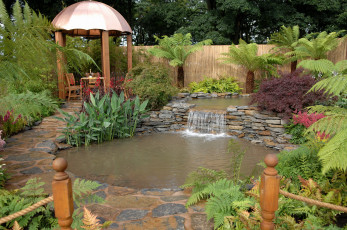 Картинка природа парк water gardens england