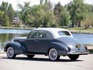 обоя автомобили, packard, 1941г, 180, custom, super, eight, sport, brougham, lebaron