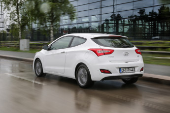 обоя автомобили, hyundai, светлый, 2015г, gd, coupe, i30