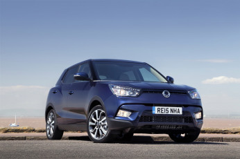 Картинка автомобили ssang+yong 2015г синий uk-spec tivoli ssangyong