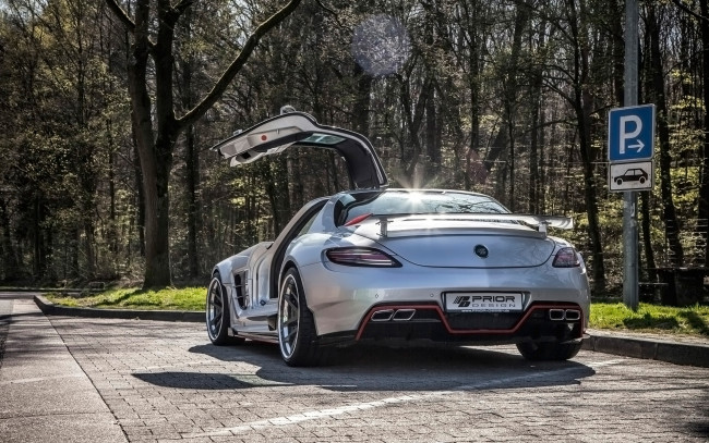 Обои картинки фото 2015-prior-design-mercedes-benz-sls-amg-pd900gt, автомобили, mercedes-benz, mercedes