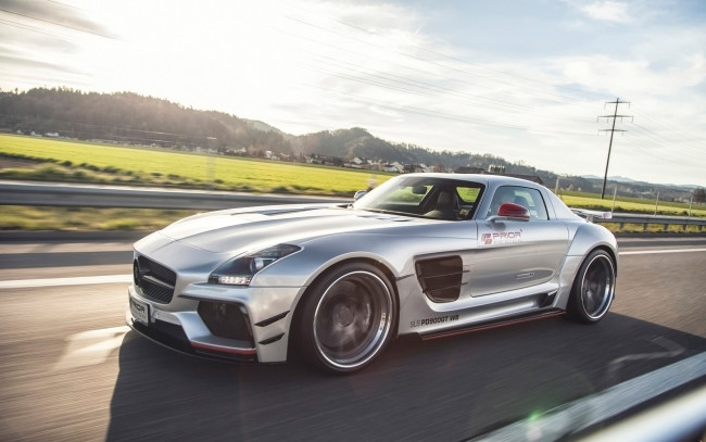 Обои картинки фото 2015-prior-design-mercedes-benz-sls-amg-pd900gt, автомобили, mercedes-benz, mercedes