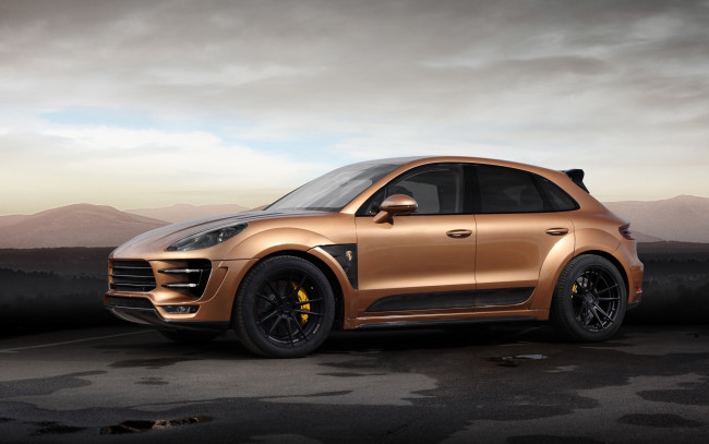 Обои картинки фото 2015-topcar-porsche-macan-ursa-aurum, автомобили, porsche