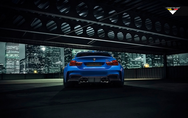 Обои картинки фото 2015-vorsteiner-bmw-m4-gtrs4-widebody-yas-marina, автомобили, bmw